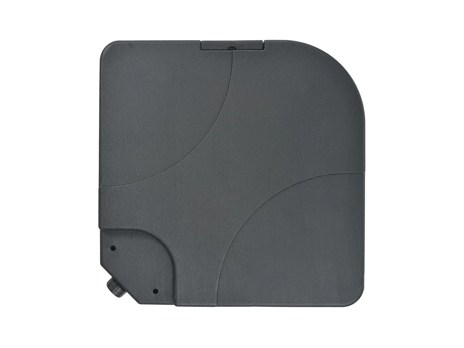 Sombrilla con base portátil 3 x 3 m antracita 02_0008043