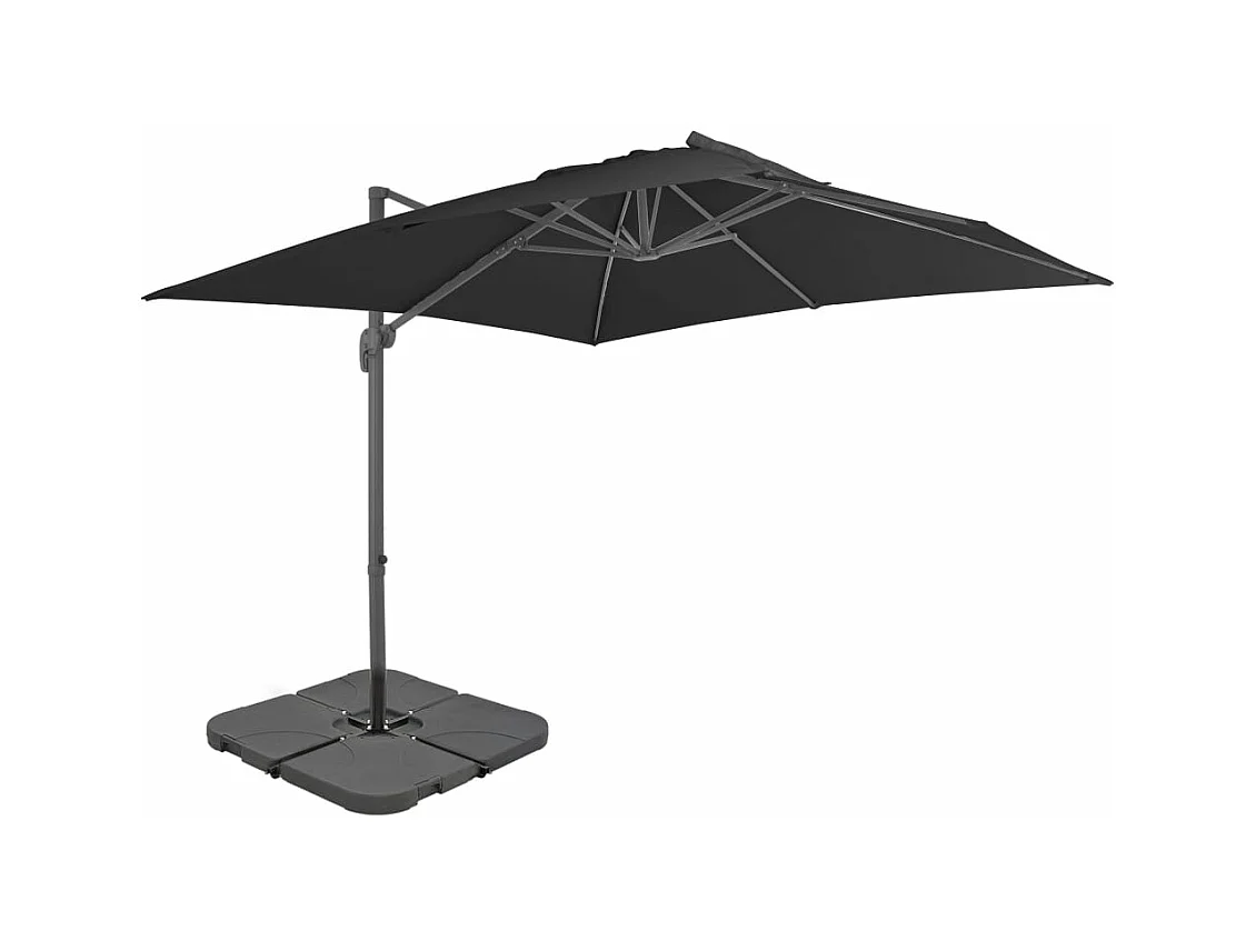 Guarda-sol com base portátil 3 x 3 m antracite 02_0008043