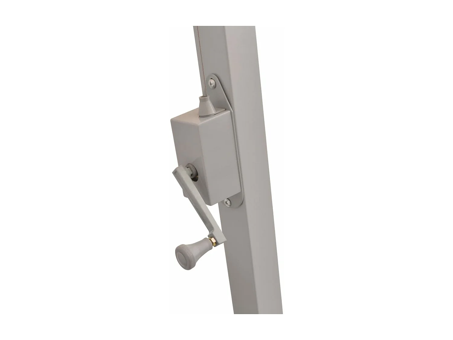 Sombrilla 300 x 300 cm poste aluminio verde 02_0008034