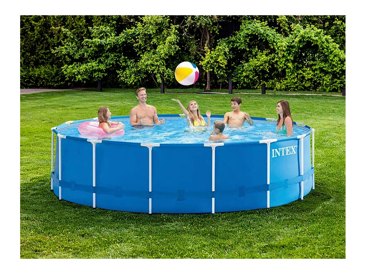 Kit Piscine Ronde "Tubulaire" 457x222cm Bleu