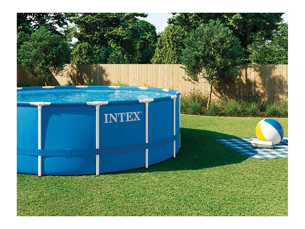 Kit Piscine Ronde "Tubulaire" 457x222cm Bleu
