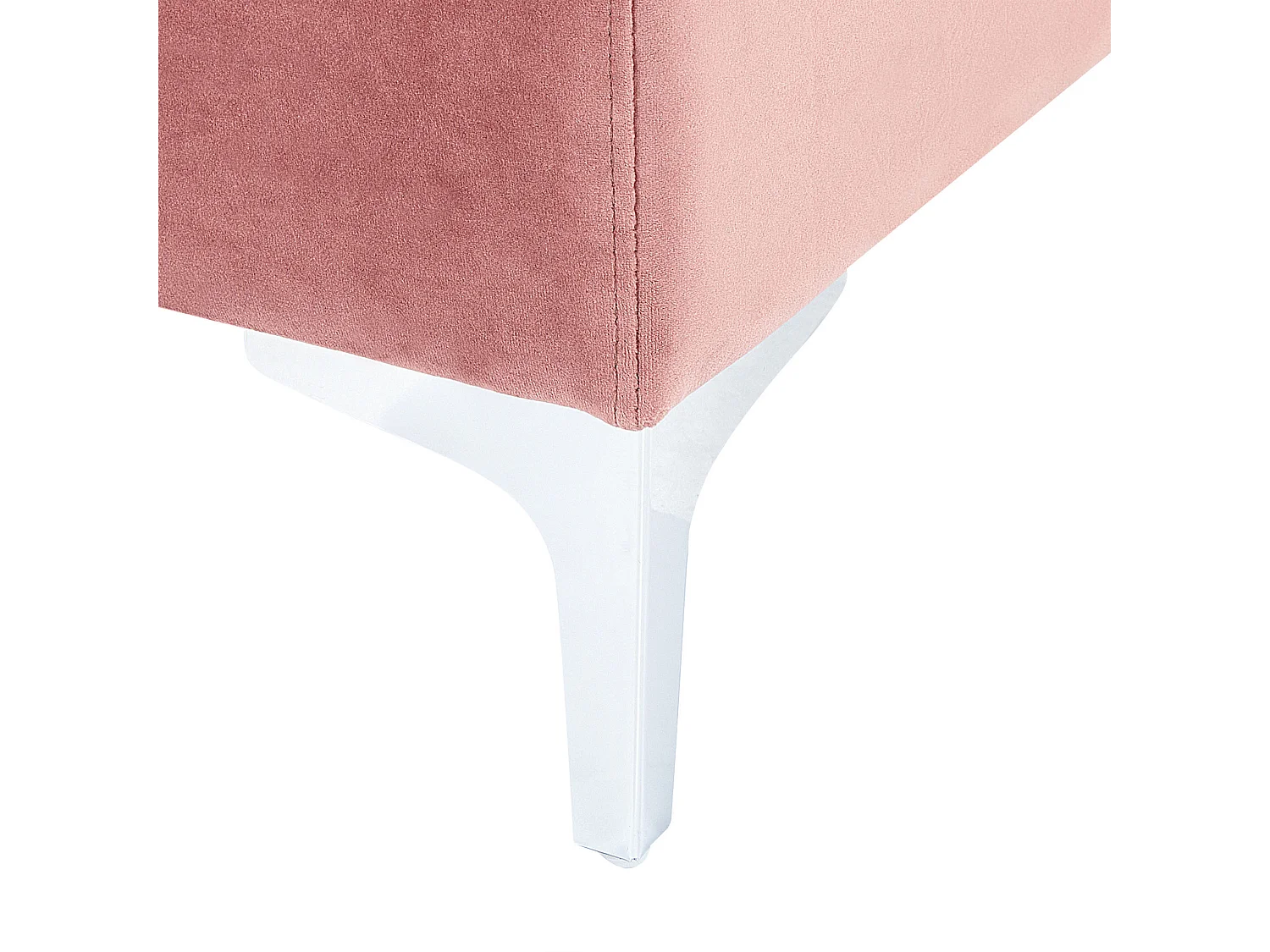 Ottomana EVJA Velluto Rosa