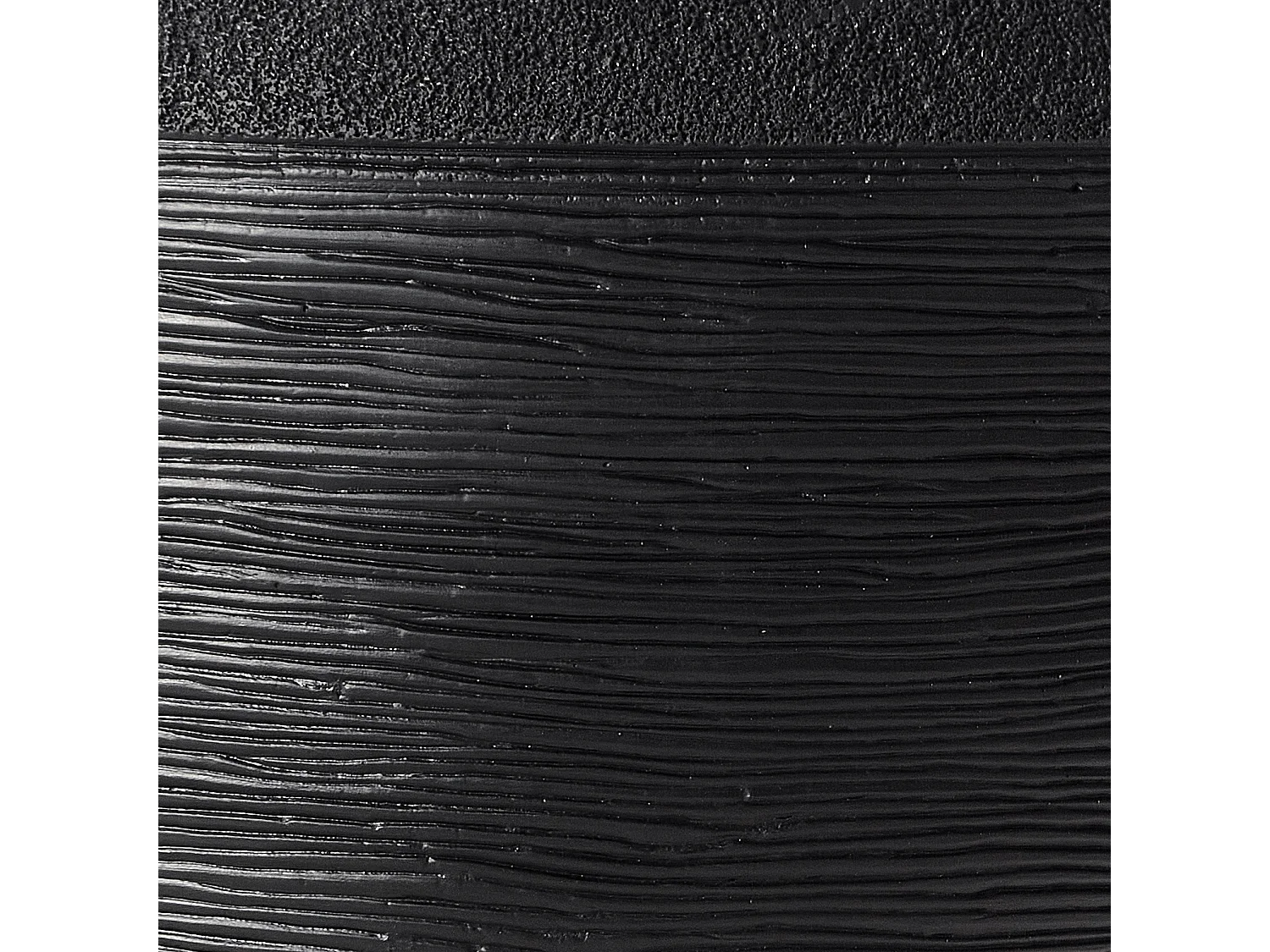 Bloempot ZAKROS Keramiek 50 cm Zwart