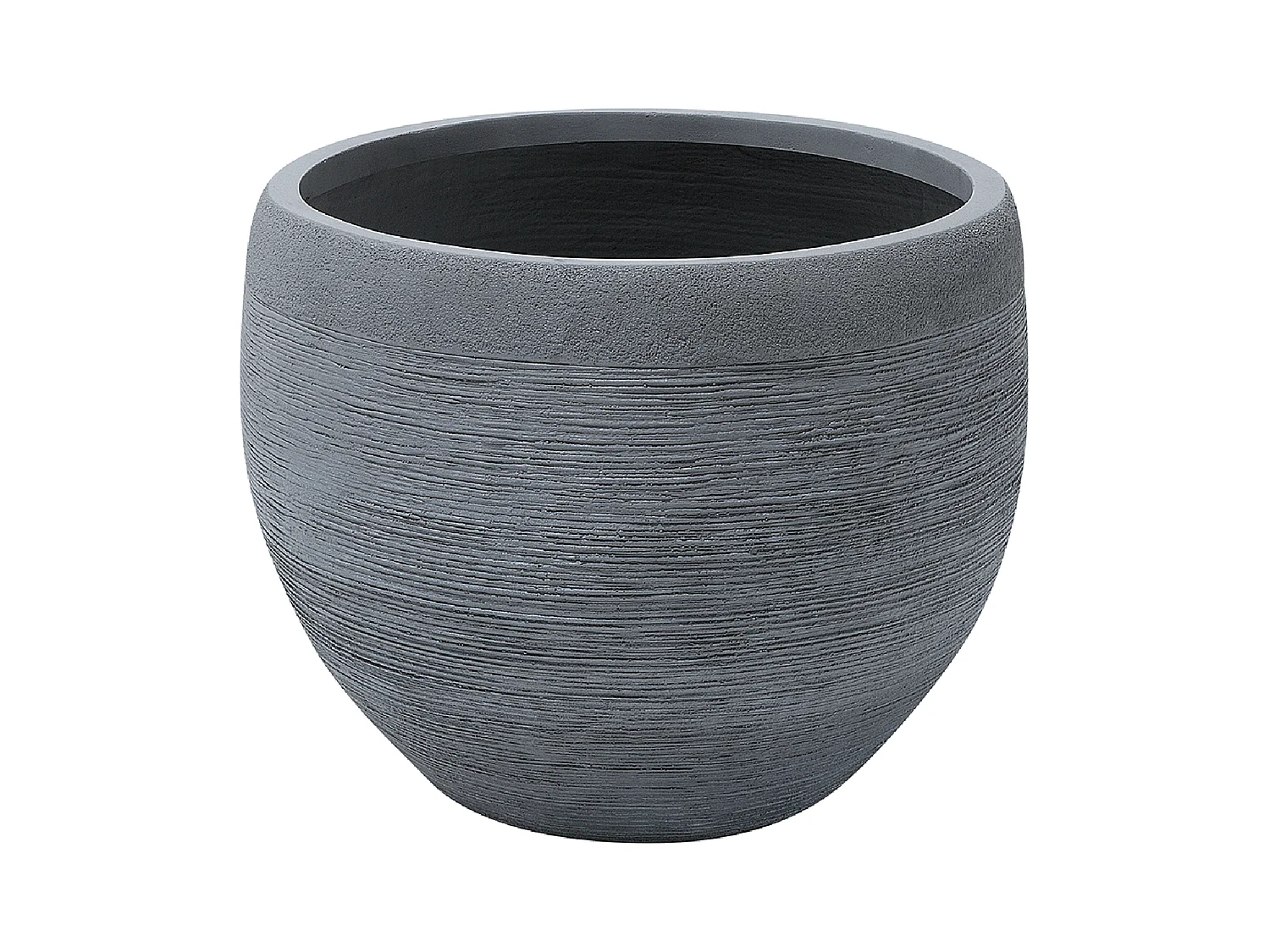 Cache-pot ZAKROS 50 cm Gris