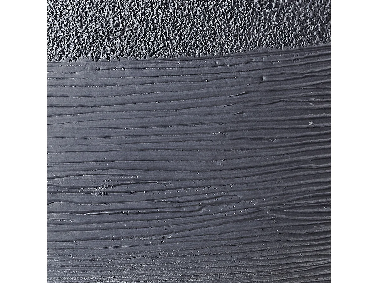 Blumentopf Glasfaser Beton-Optik grau rund 50 x 50 x 39 cm Modern Zakros