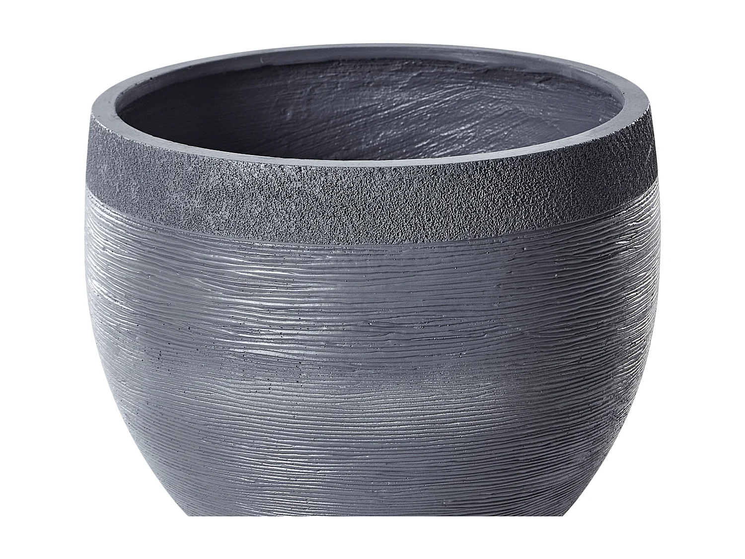 Cache-pot ZAKROS 50 cm Gris