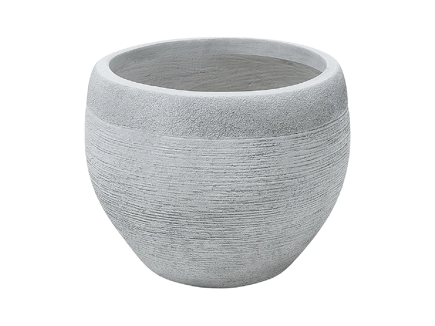 Cache-pot ZAKROS 38 cm Blanc