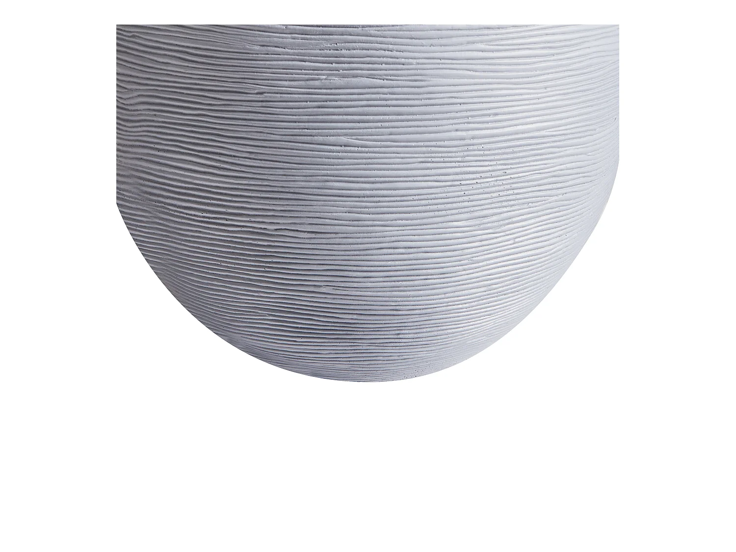 Cache-pot ZAKROS 38 cm Gris
