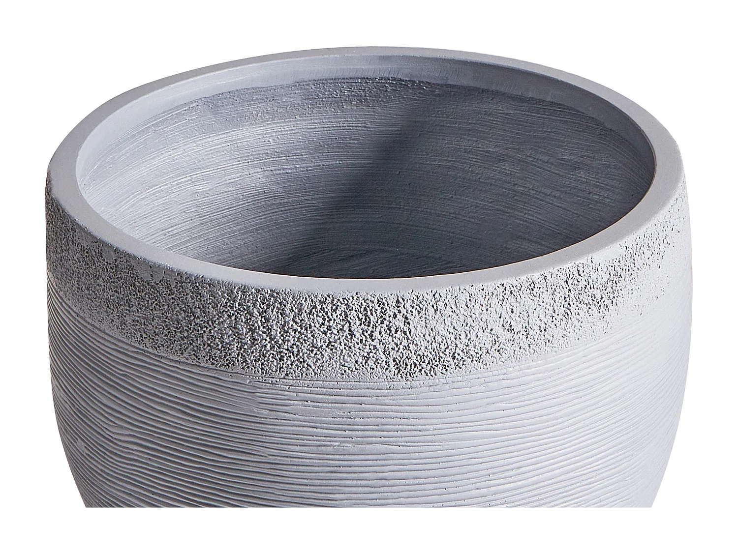 Cache-pot ZAKROS 38 cm Gris