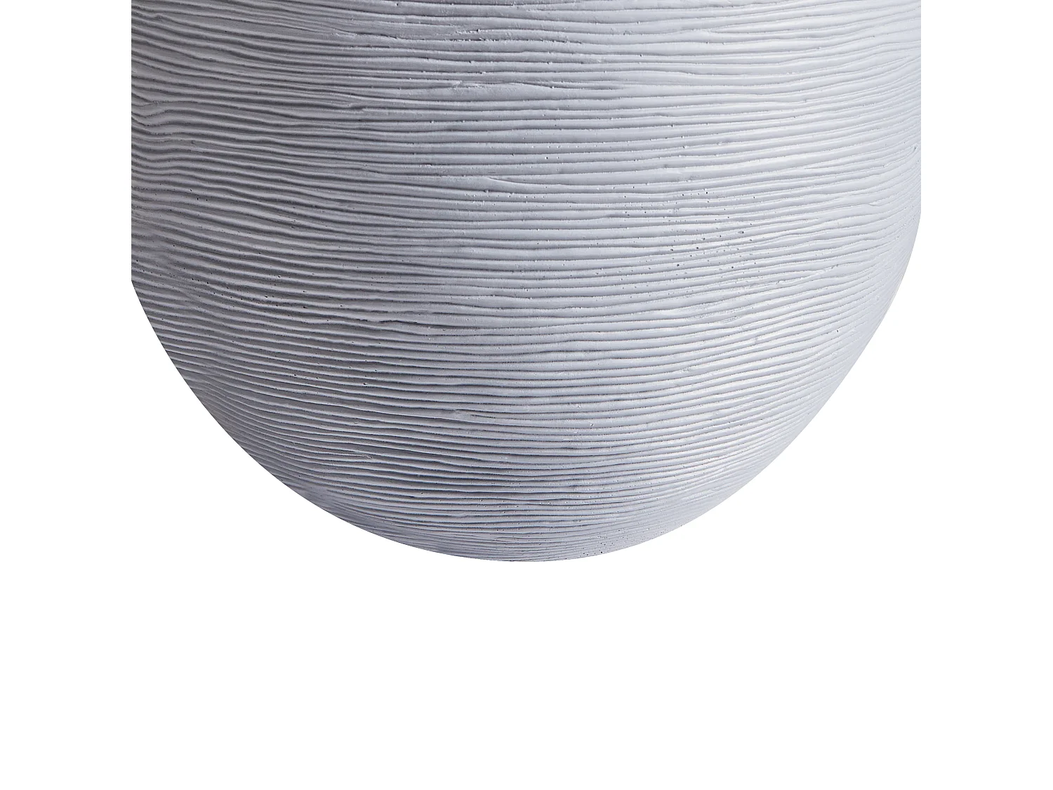 Cache-pot ZAKROS 38 cm Gris
