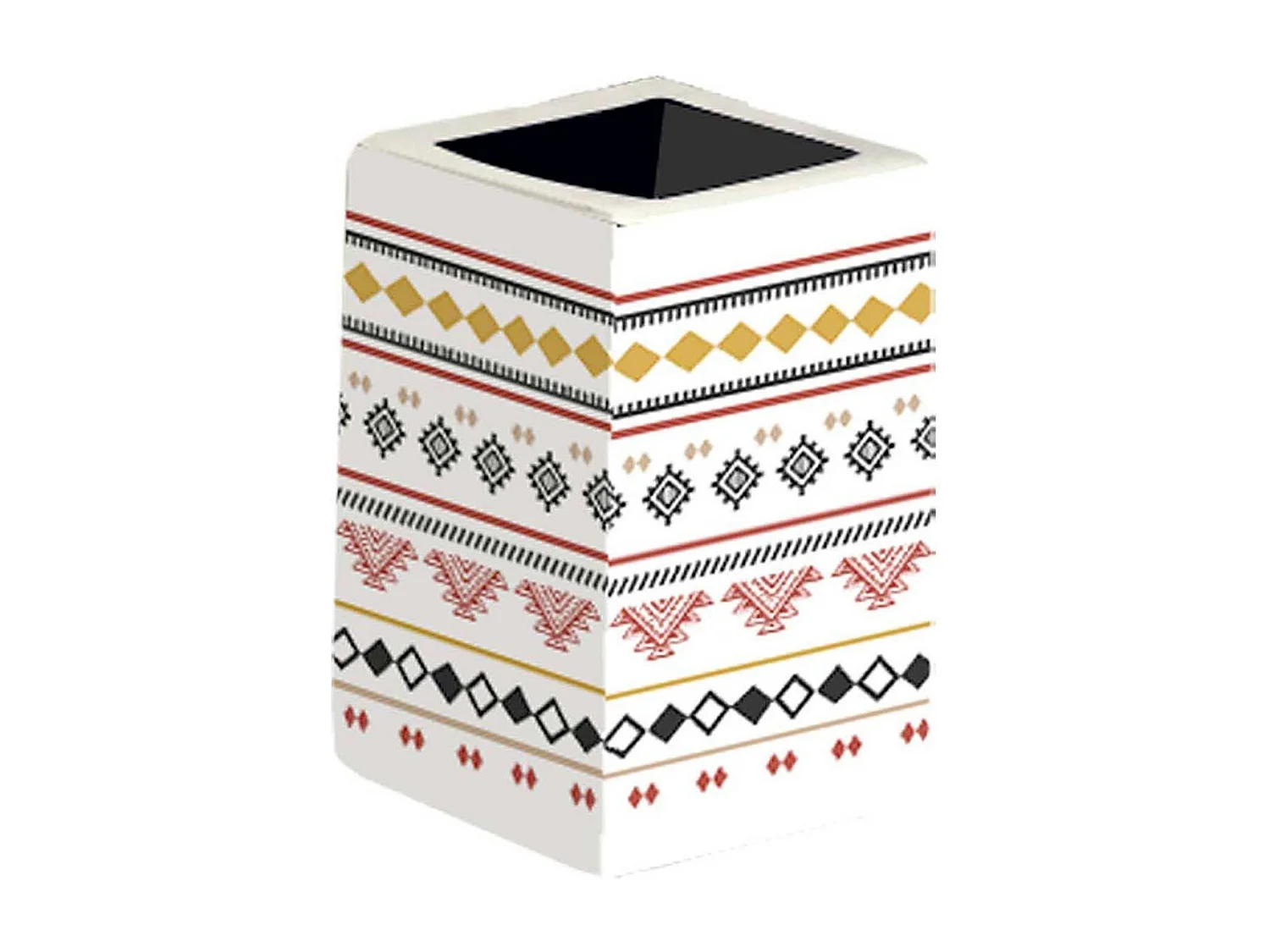 Gobelet Brosse à Dents "Esteban" 10cm Blanc