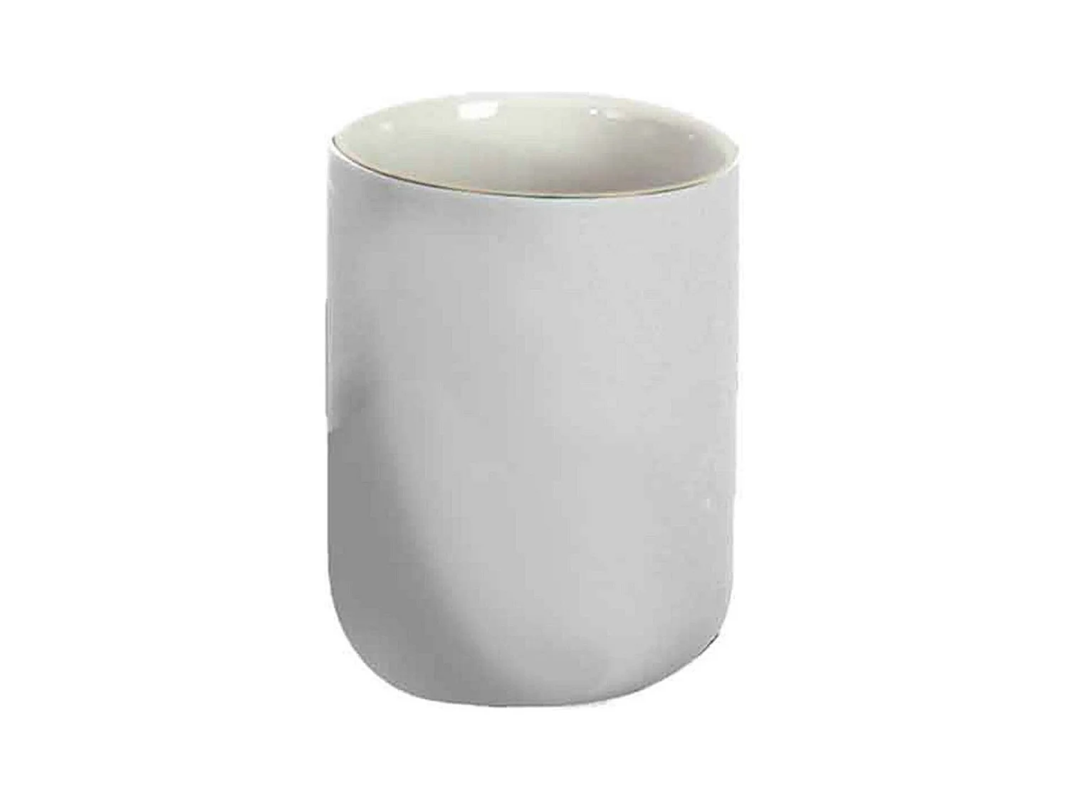 Gobelet Brosse à Dents "Mambo" 9cm Blanc