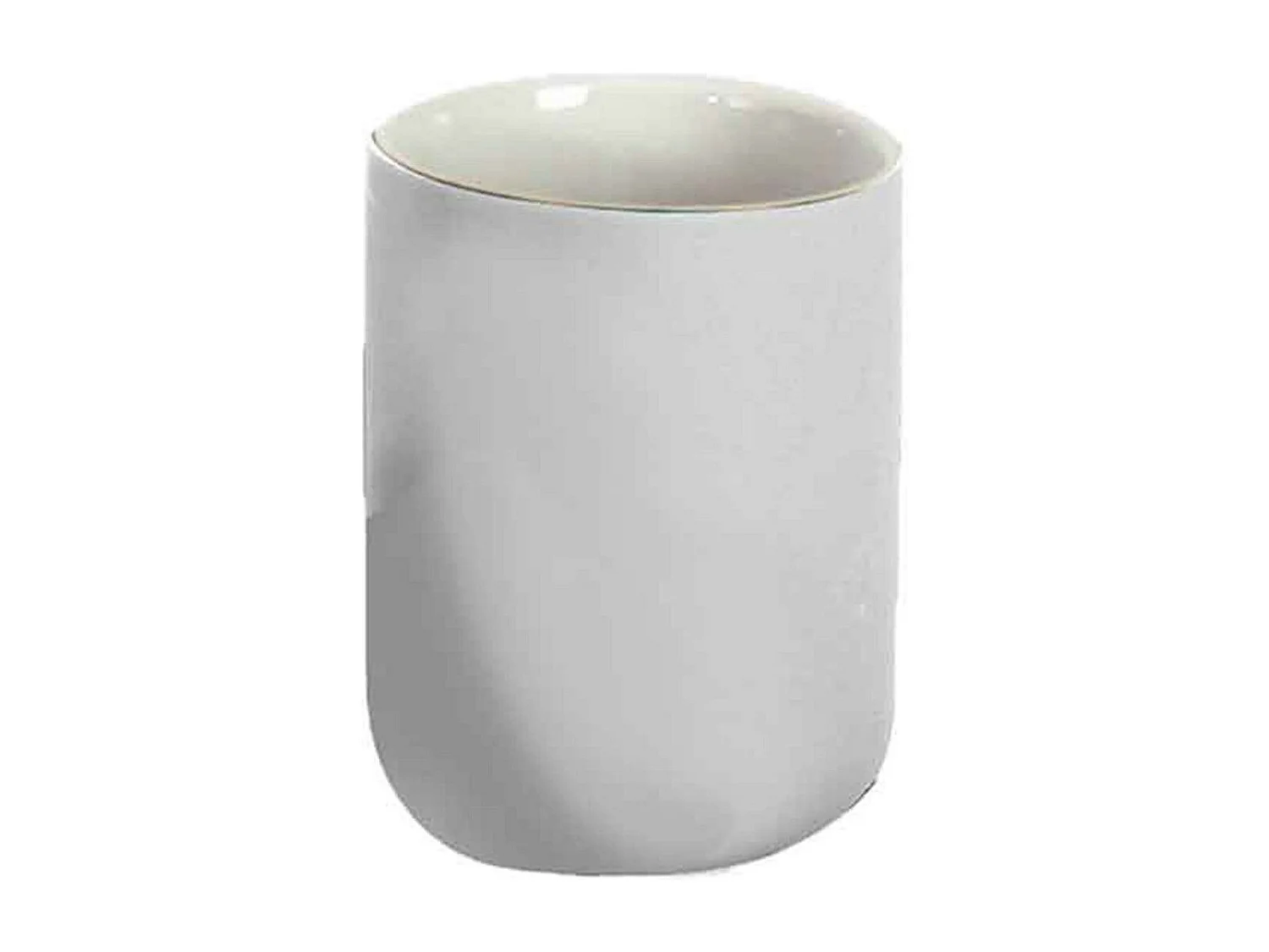 Gobelet Brosse à Dents "Mambo" 9cm Blanc