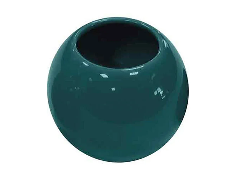 Gobelet de Salle de Bain "Bullea" 9cm Bleu Émeraude
