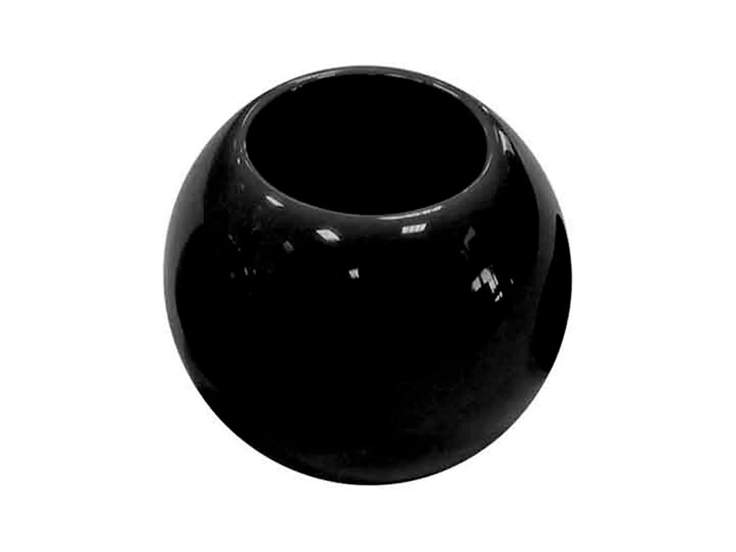 Gobelet de Salle de Bain "Bullea" 9cm Noir