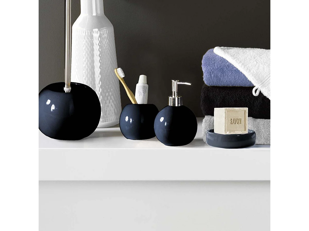 Gobelet de Salle de Bain "Bullea" 9cm Indigo