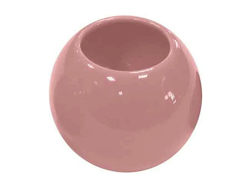 Gobelet de Salle de Bain "Bullea" 9cm Rose Poudré