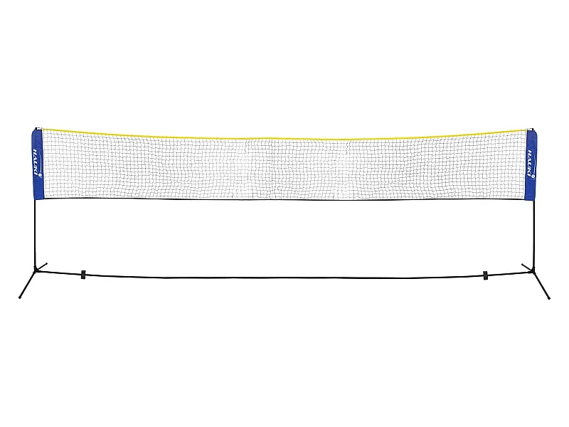 Rete da badminton da 5 m portatile blu rete da pallavolo/tennis altezza 155 cm