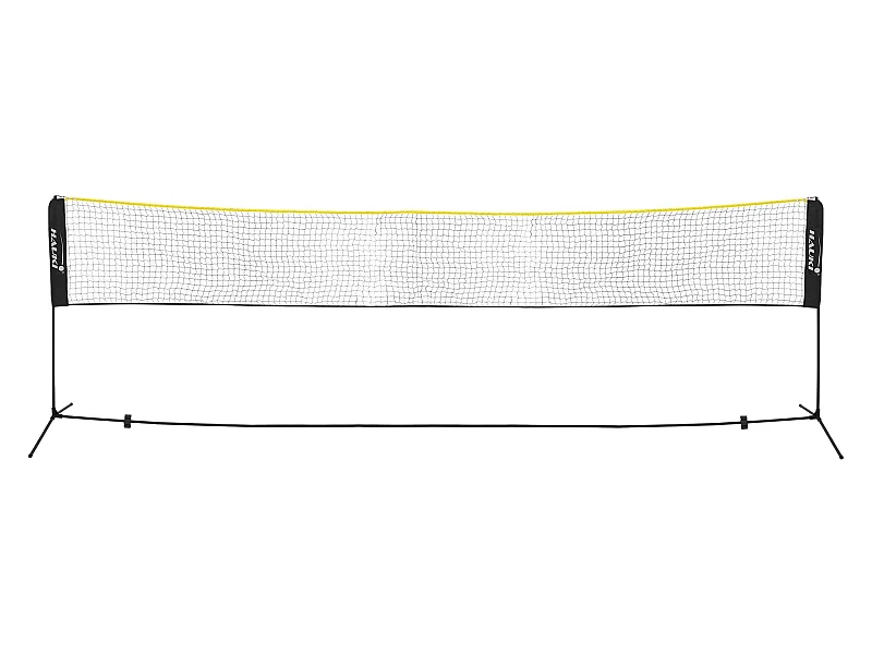Red de bádminton de 5 m, red de voleibol/tenis negra portátil, altura de 155 cm