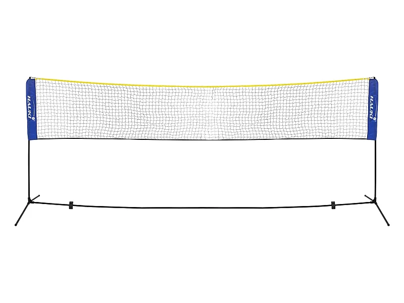 Rete da badminton da 4 m portatile blu rete da pallavolo/tennis altezza 155 cm