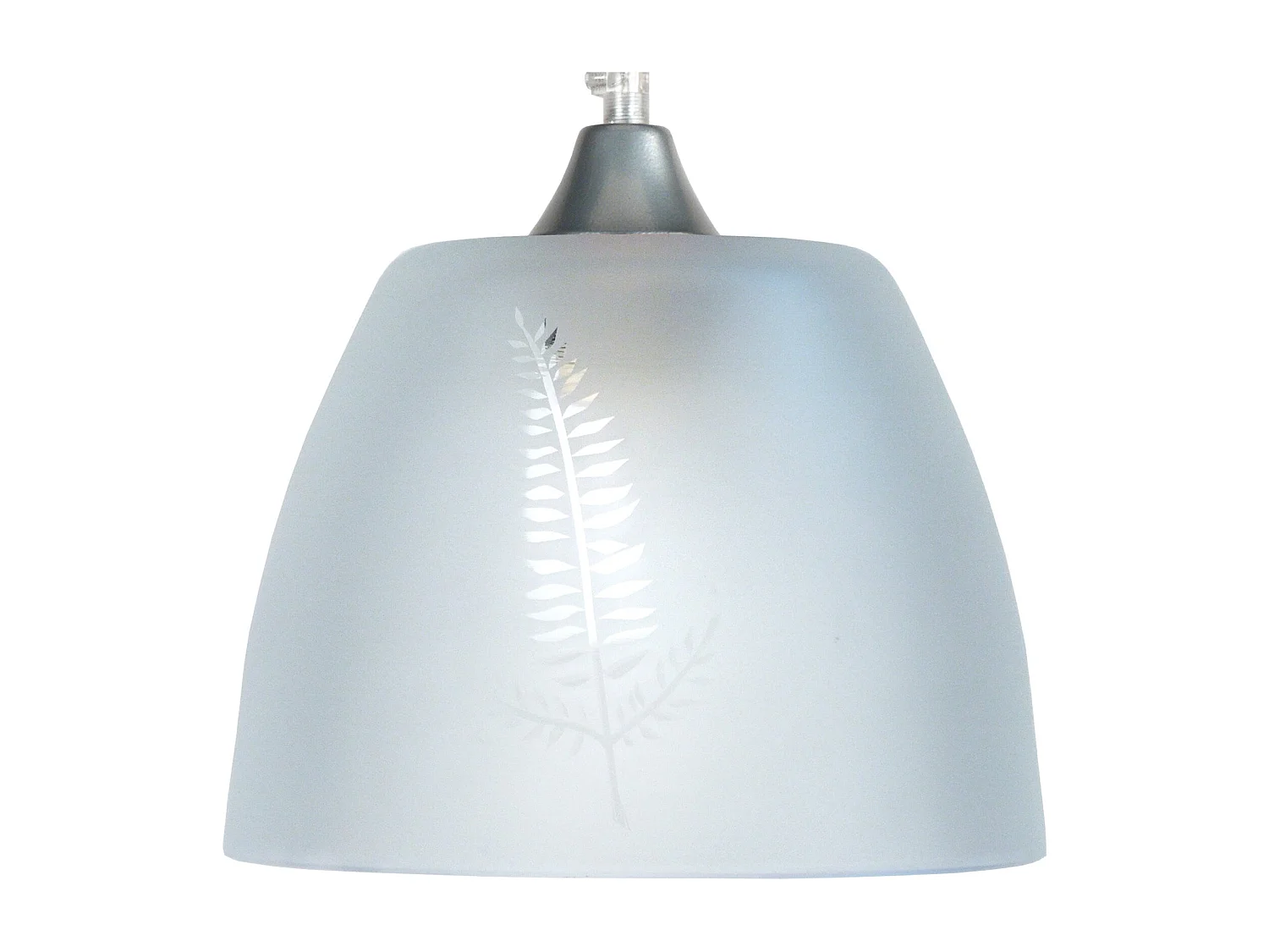 Suspension TOSEL ,verre,Gris ,H70xD20xP20cm