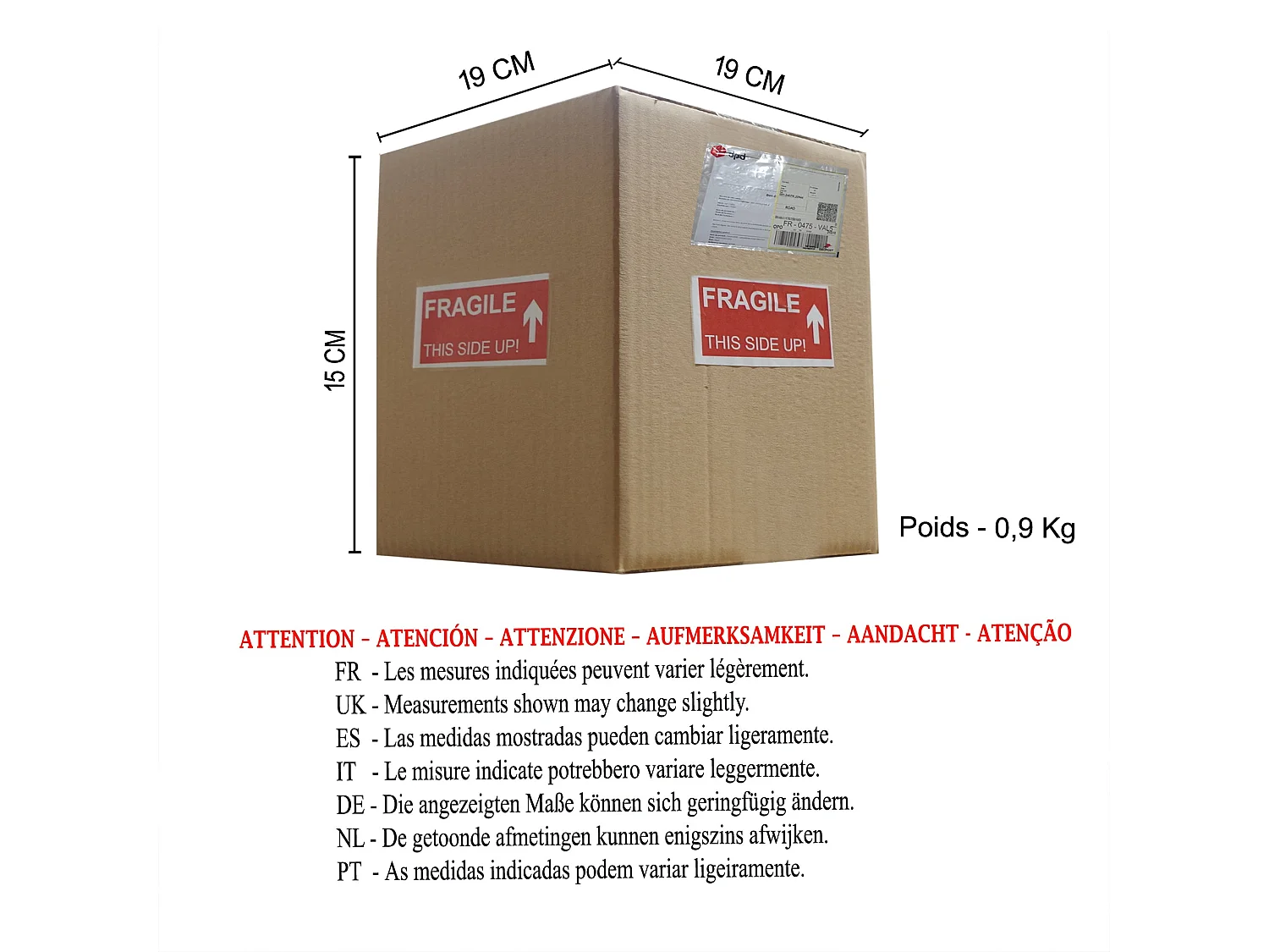 Suspensão TOSEL  BOLÉRO vidro cúpula branqueado D18 x  H75  cm