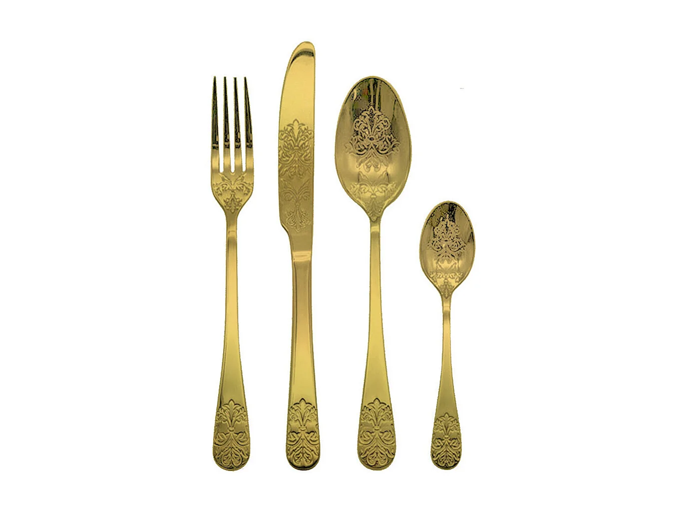 Cérémonial - Ménagère 16 pièces Doré