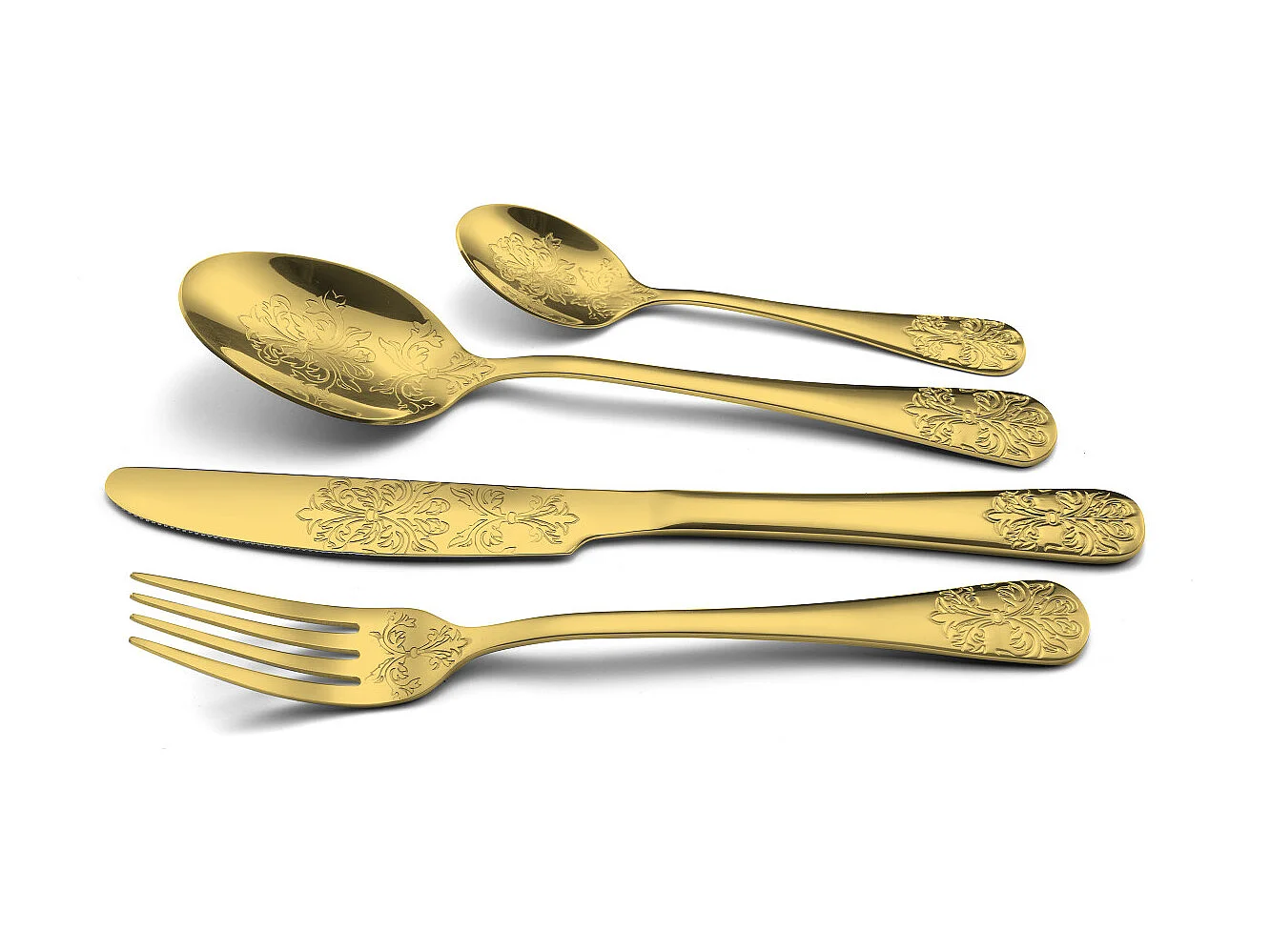 Cérémonial - Ménagère 16 pièces Doré