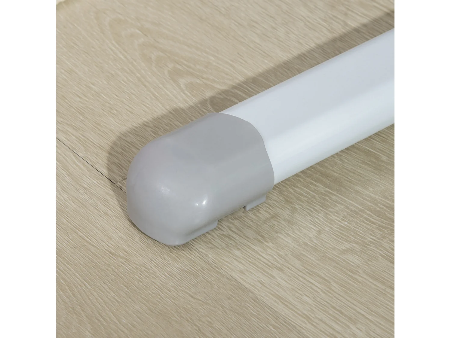 Bureau enfant multi-rangement - bureau hauteur réglable, plateau inclinable - 3 étagères, 2 niches, pot crayon, tablette coulissante à rangement - gris blanc