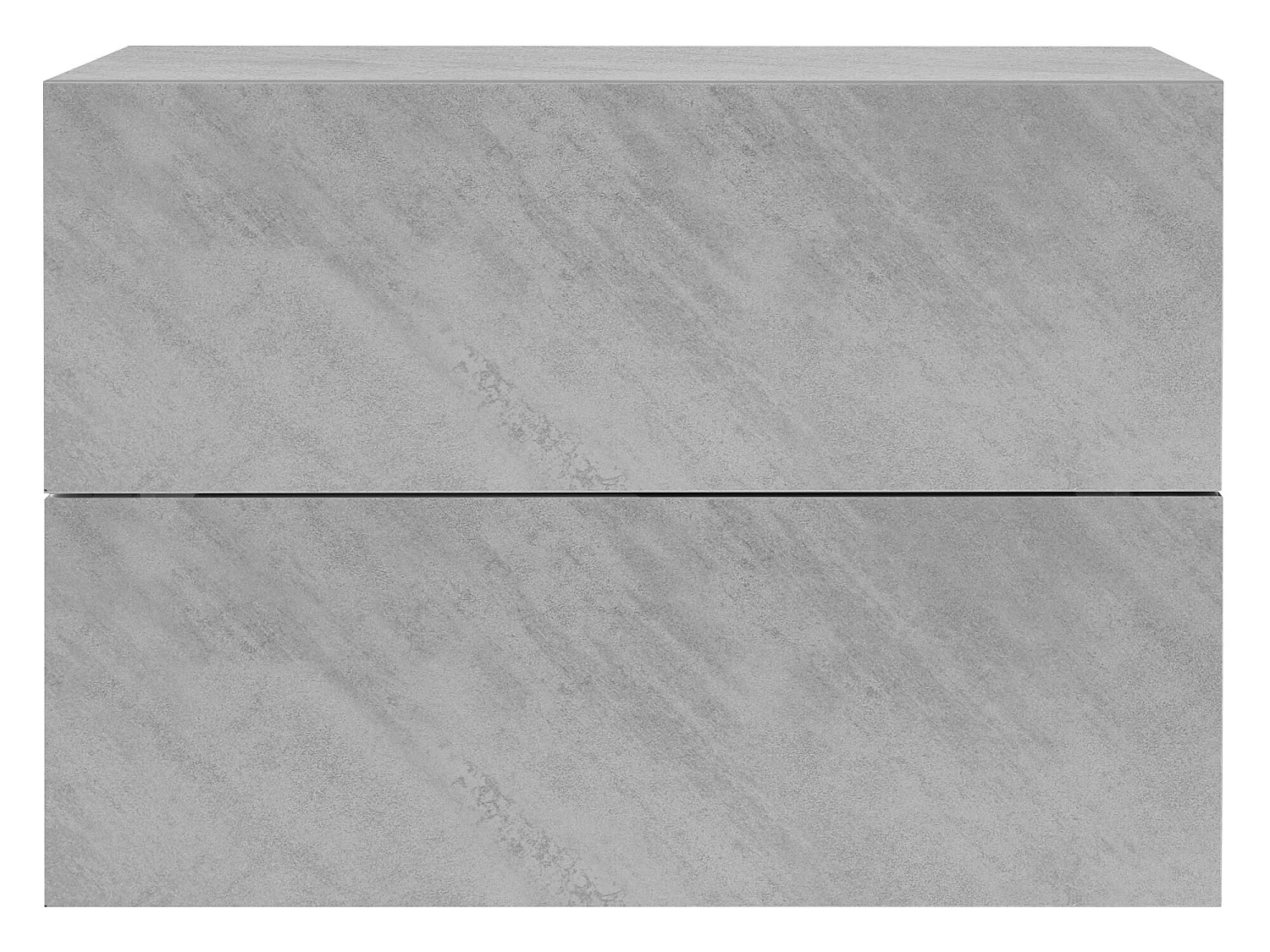 2x Table de nuit suspendue 2 tiroirs commode table de chevet ML-DESIGN