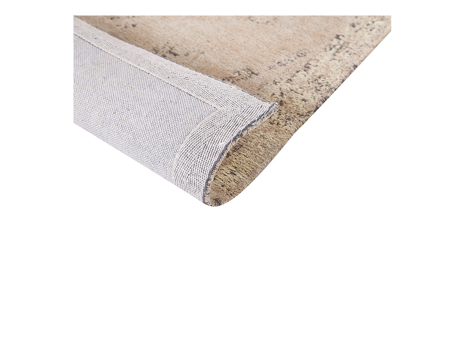 Vloerkleed katoen beige 200 x 300 cm MATARIM