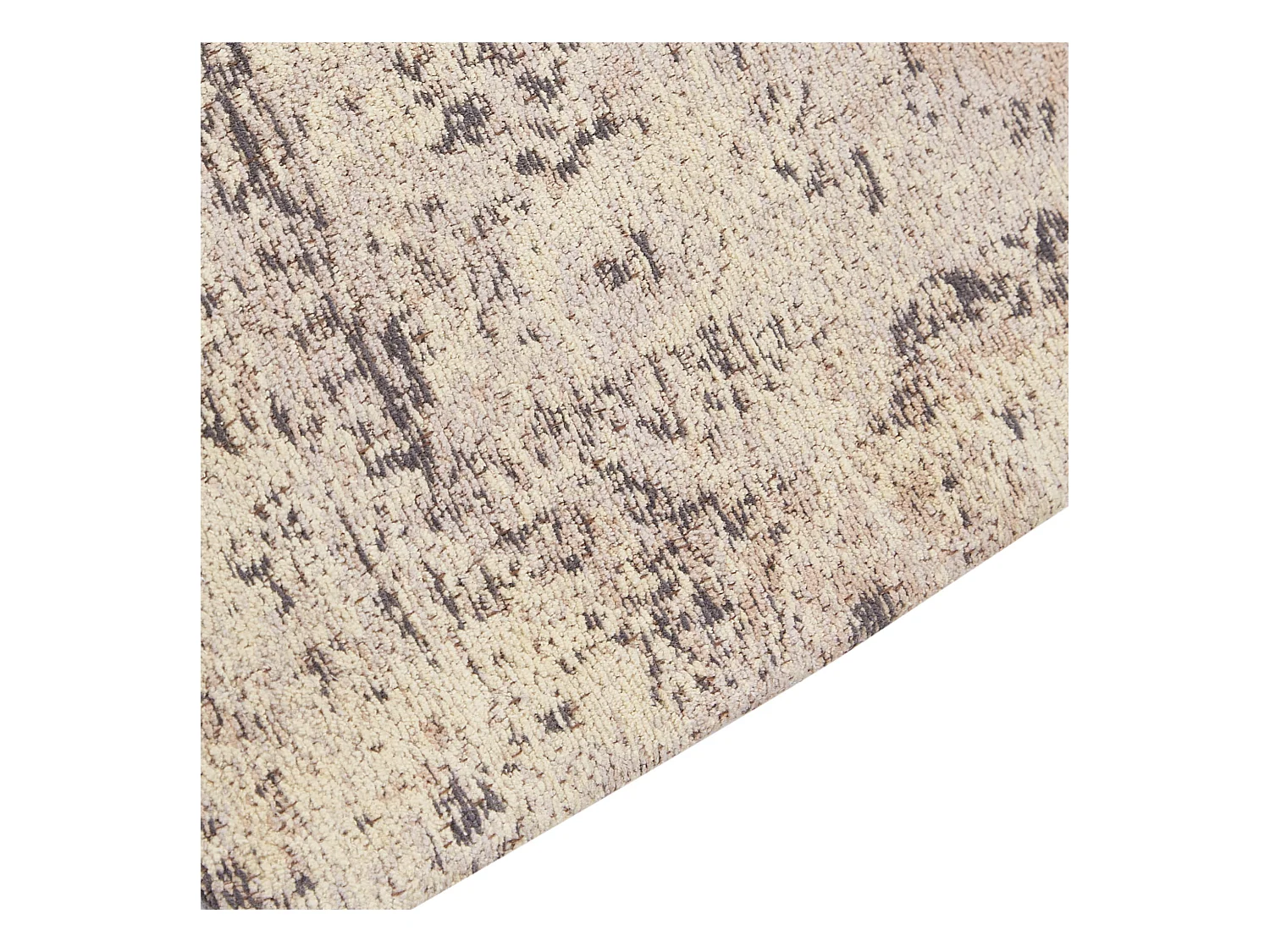 Vloerkleed katoen beige 200 x 300 cm MATARIM