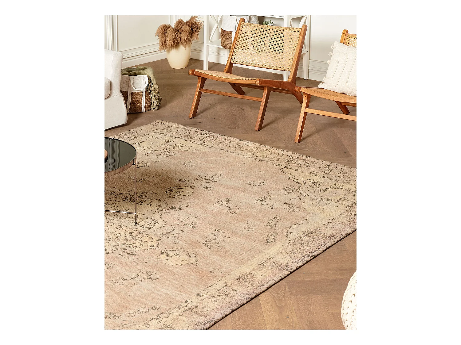 Tapis MATARIM Beige 200 x 300 cm Coton