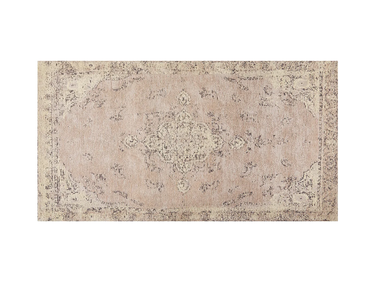 Tapis MATARIM Beige 80 x 150 cm Coton