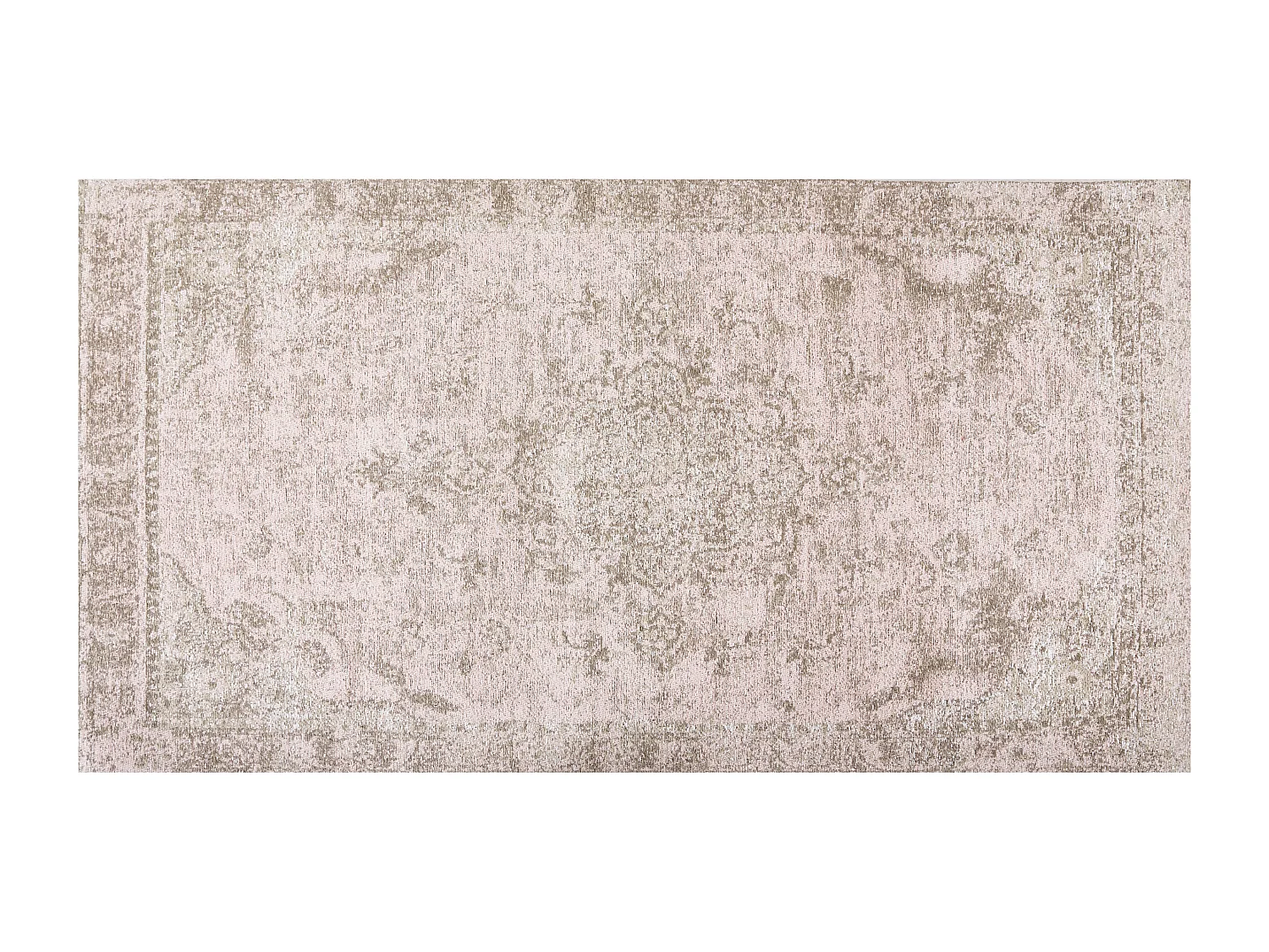 Vloerkleed katoen roze 80 x 150 cm MATARIM