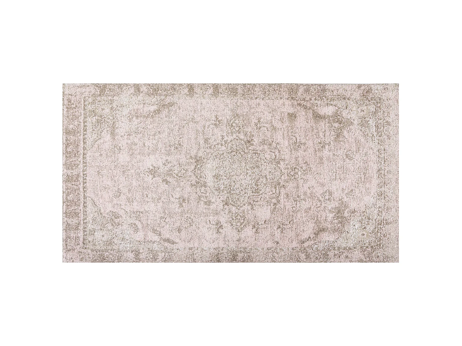 Rug MATARIM Pink 80 x 150 cm Cotton