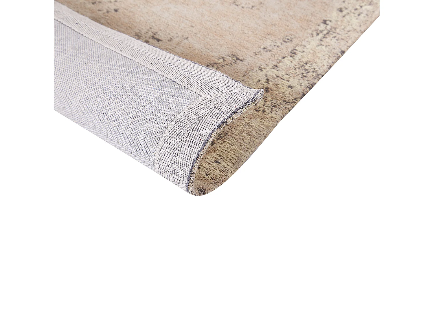 Vloerkleed katoen beige 160 x 230 cm MATARIM