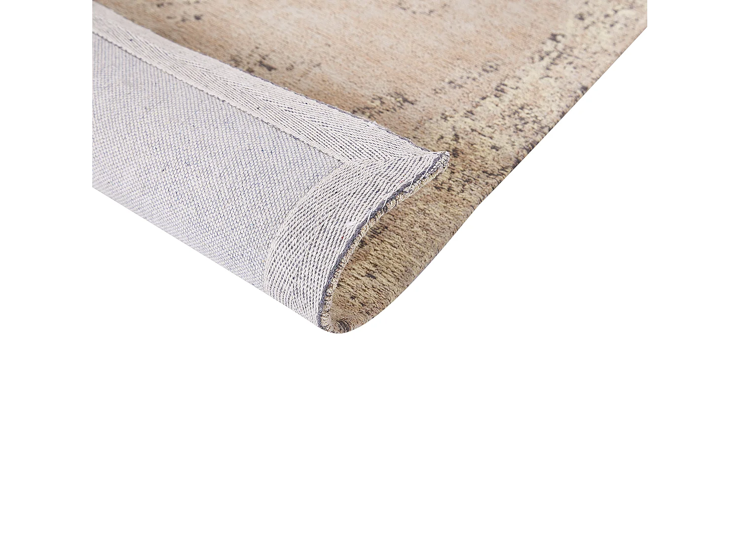 Vloerkleed katoen beige 160 x 230 cm MATARIM