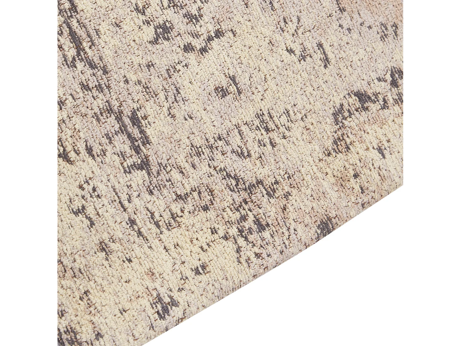 Vloerkleed katoen beige 160 x 230 cm MATARIM