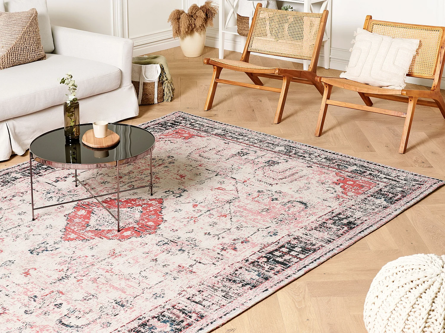 Tapis ATTERA Beige 200 x 300 cm Coton