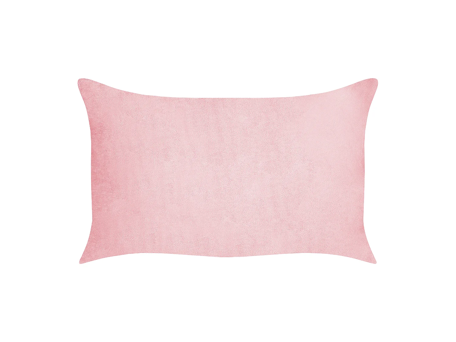 Zestaw 2 poduszek dekoracyjnych MILLET Sztruks 30 x 50 cm Różowy Wzór geometryczny