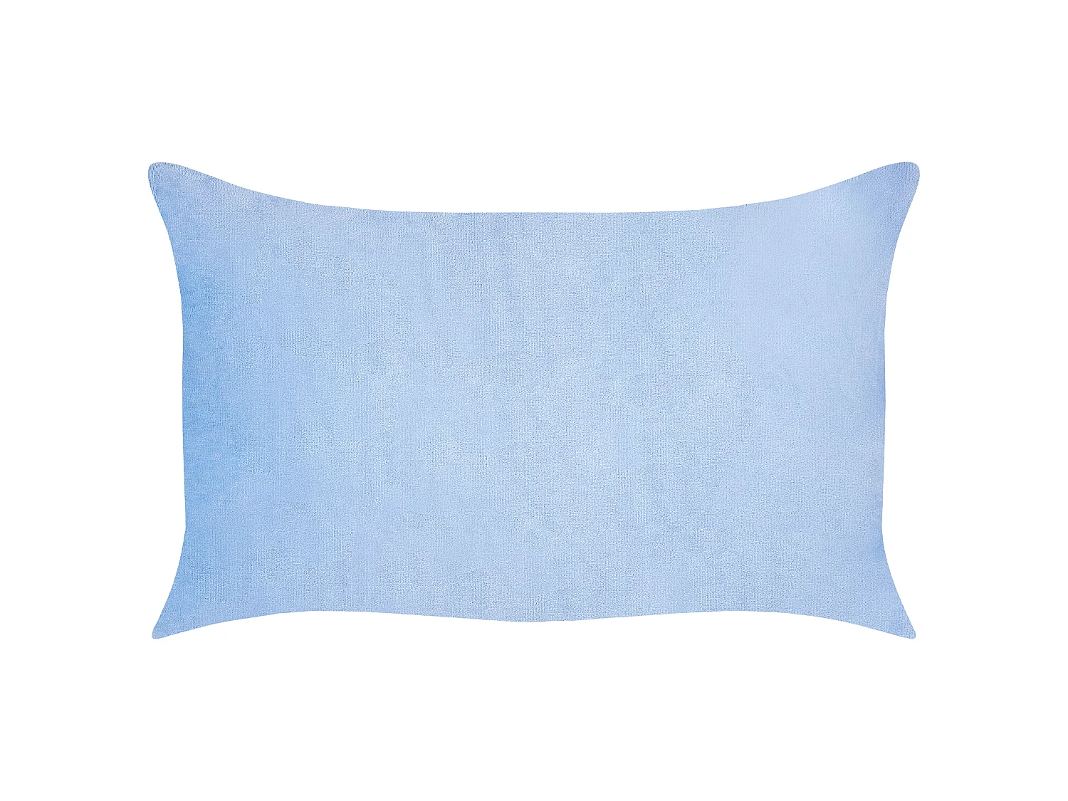 Set van 2 decoratieve kussens MILLET Corduroy 30 x 50 cm Blauw Geometrisch patroon