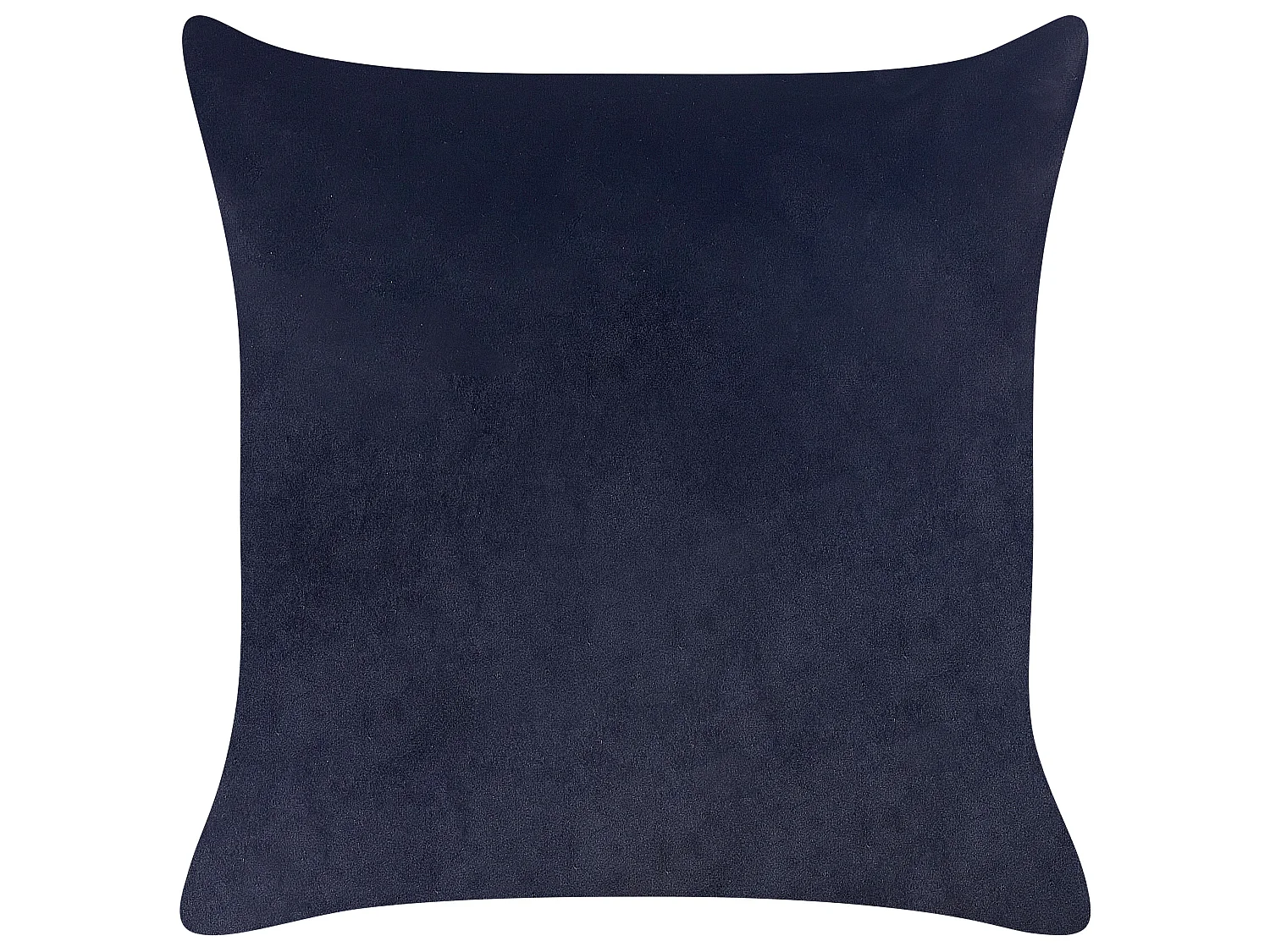 Dekokissen 2er-Set Samtstoff-Blattmuster 45x45cm schwarz / gold Goldenrod