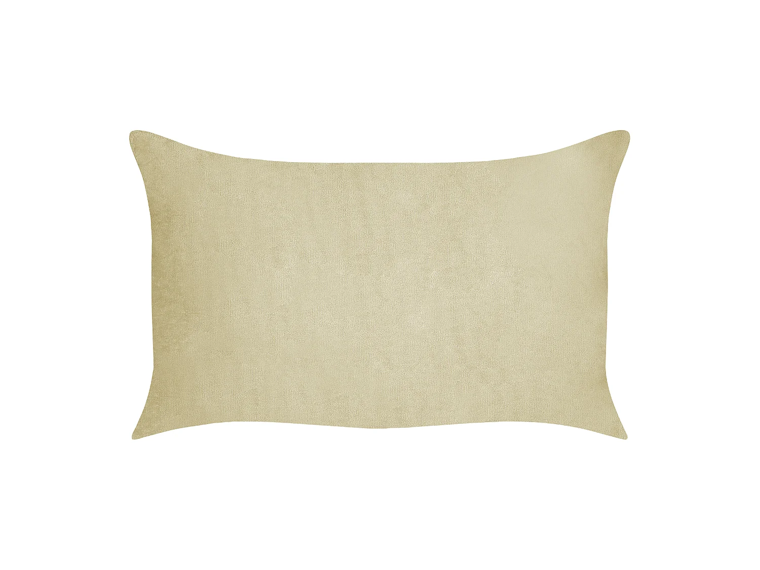 Zestaw 2 poduszek dekoracyjnych MILLET Sztruks 30 x 50 cm Oliwkowy Wzór geometryczny