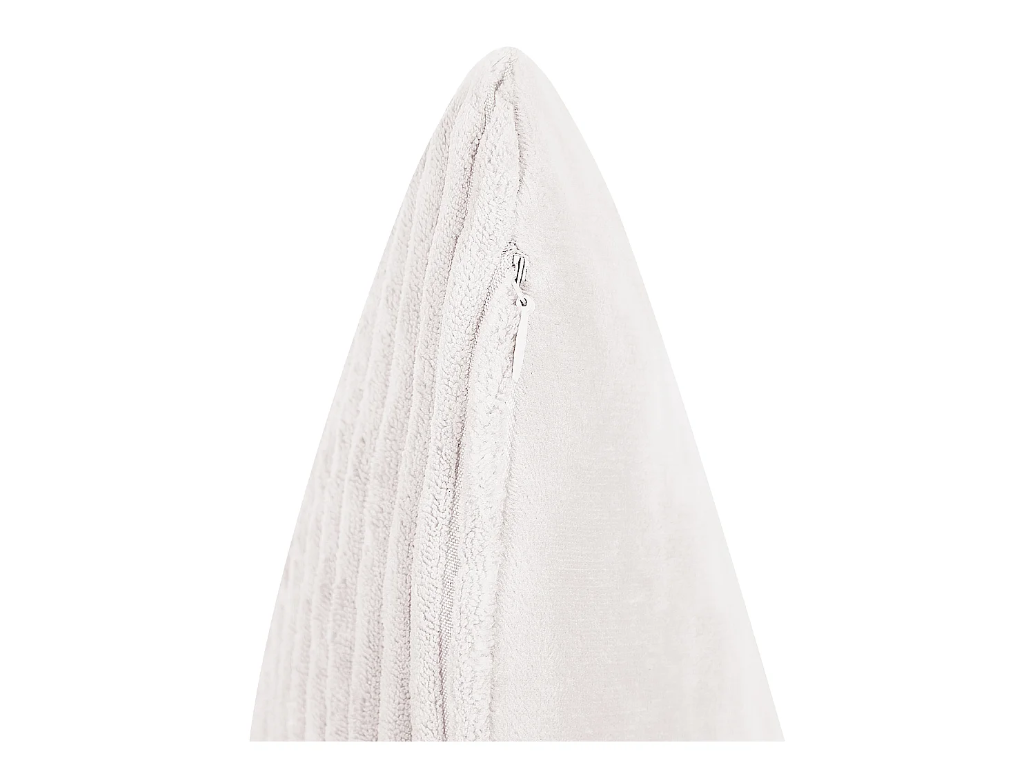 Conjunto de 2 almofadas decorativas MILLET Bombazine 30 x 50 cm Branco creme Padrão geométrico