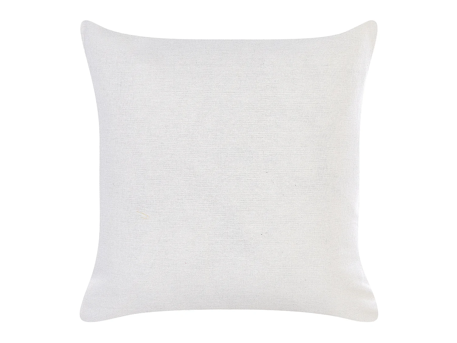 Zestaw 2 poduszek dekoracyjnych GOLDENROD Welur 45 x 45 cm Biały Wzór roślinny