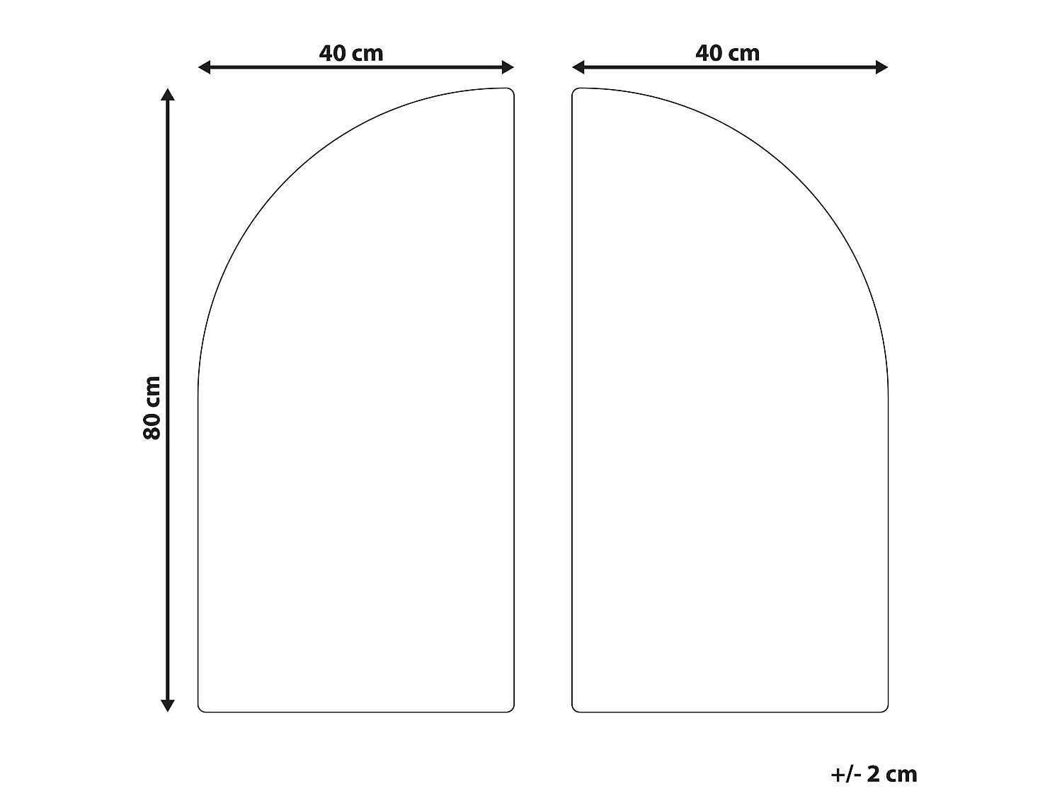 Wanddecoratie MUSI 80 cm Rood