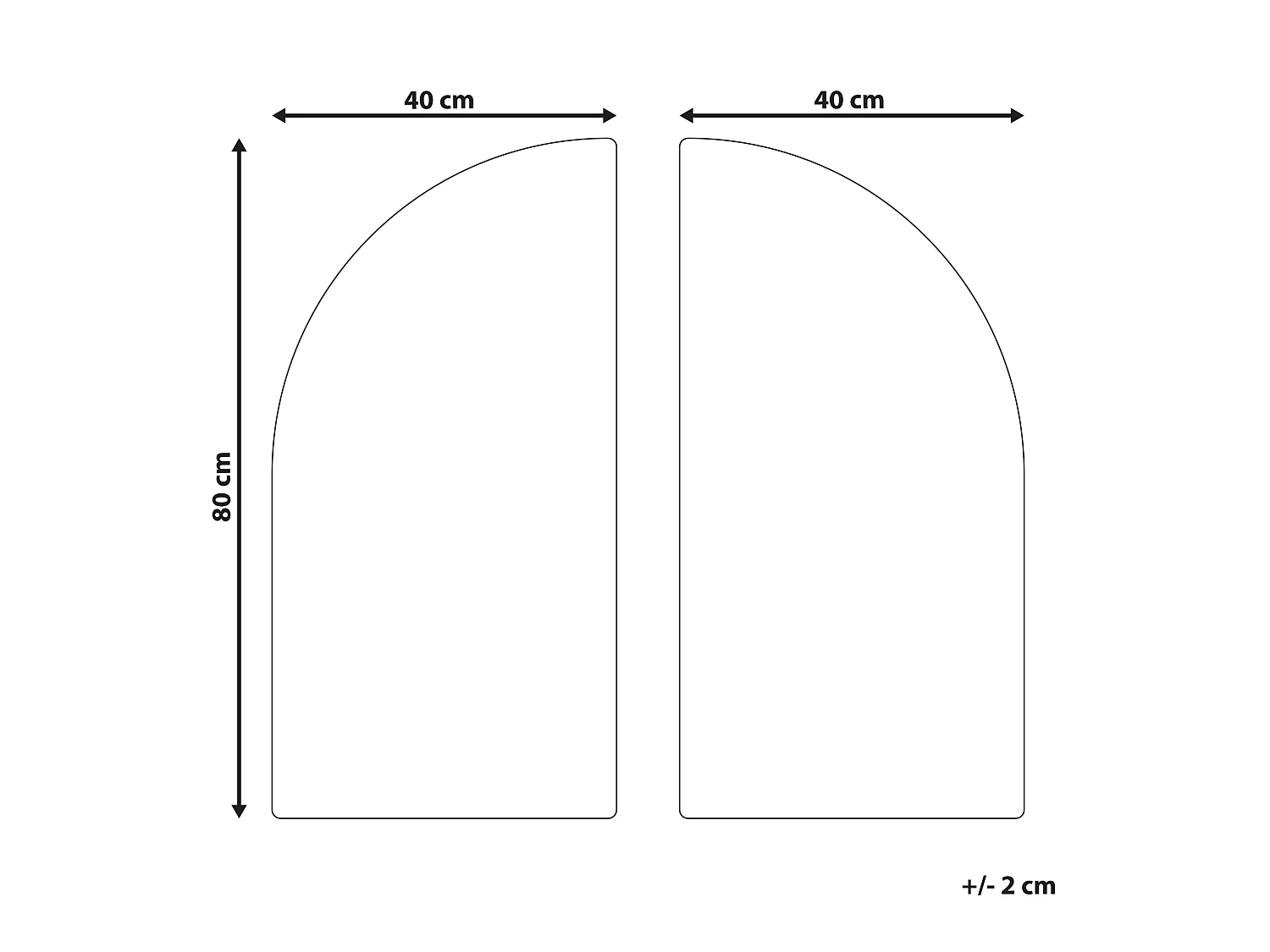 Decorazione da parete OGAN 80 cm Nero