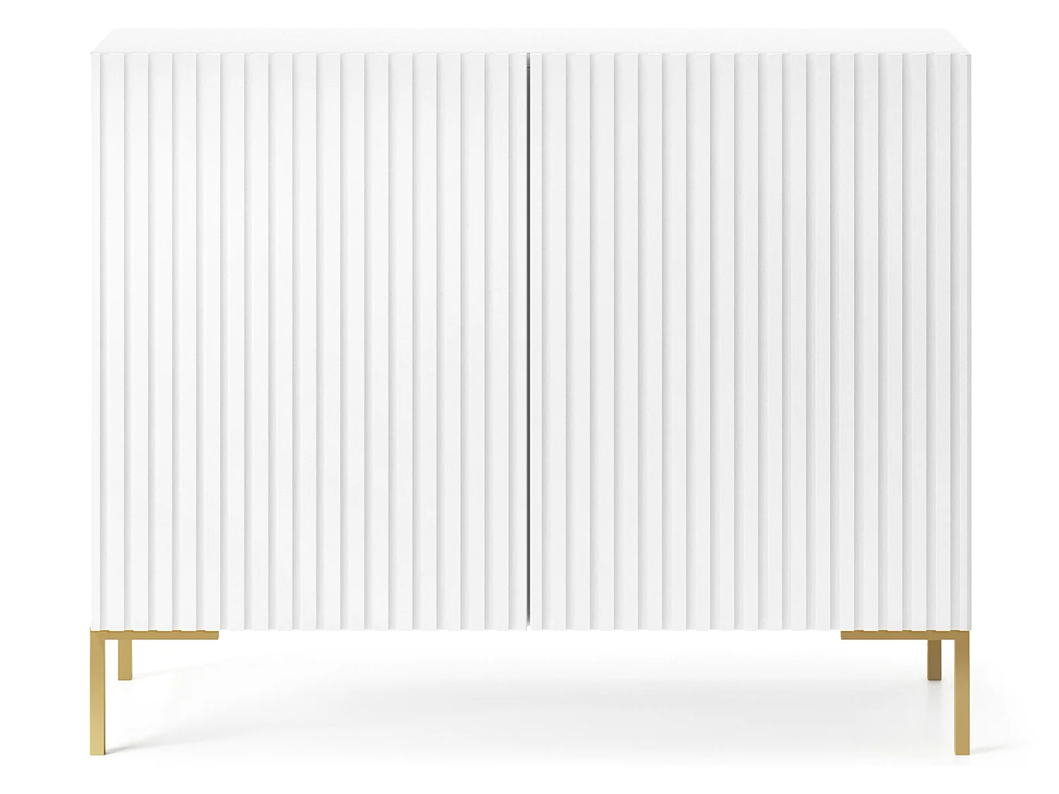 Commode à deux portes - blanc- LAMMELO