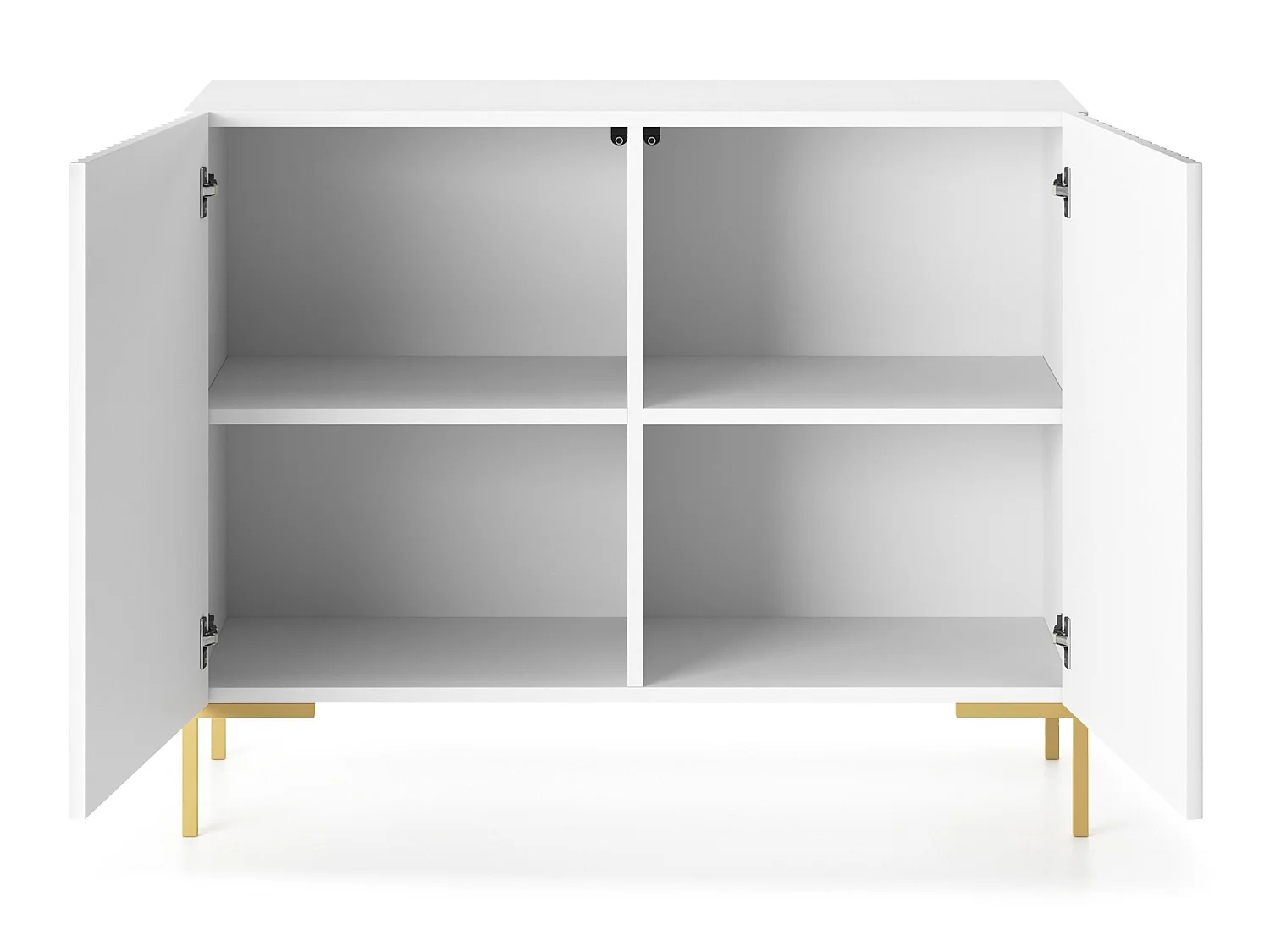 Commode à deux portes - blanc- LAMMELO